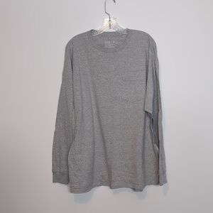 Hanes Relaxed Fit Perfect T Long Sleeve T Shirt